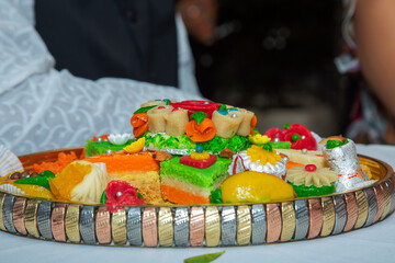 sweets, cakes and desserts for Indian wedding  reception