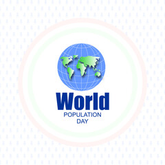 World Population day, earth, world, globe, planet, eco, map, ecology, green, illustration, icon, environment, symbol, vector, nature, concept, business, design, global, sign, recycle, web, logo, spher