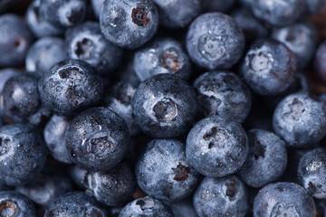 ripe sweet blueberry texture background.
