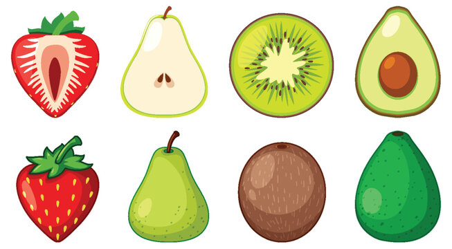 A collection of different fruits
