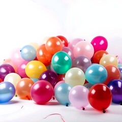 Fototapeta na wymiar Colourful balloons 