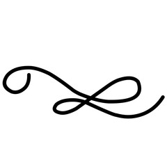 Simple Curved Doodle Lines