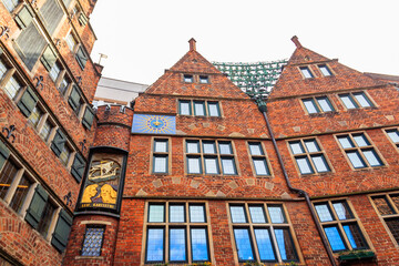 Glockenspiel House (house with the ringing of bells) in Bremen, Germany