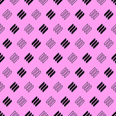 Abstract geometric shapes seamless pattern