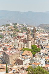 Fototapeta na wymiar The Pueblo Magico of Taxco, Guerrero, which rose to prominence in the 18th century, is one of Mexico's most scenic towns