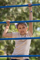 Fototapeta premium portrait of a child girl