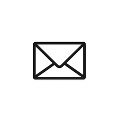 Communication Icon: Simple Vector of an Envelope