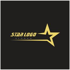Obraz premium Star Logo illustration vector and symbol design