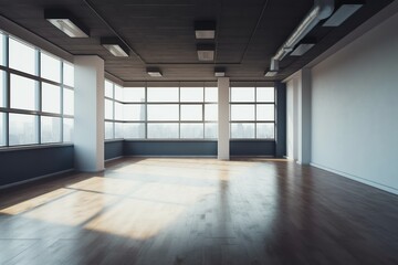 Empty office Interior -Ai