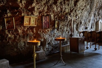 Mghvimevi Monastery, an overlooked cave church in Chiatura, Georgia