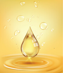 Olive oil for frying food, vegetarian, creamy food. Design elements for packaging. vector illustration