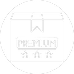 Valuable product Vector Icon

