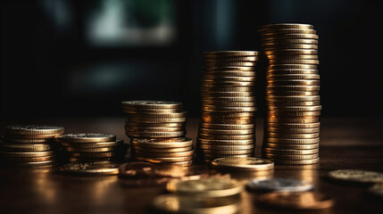 Business finance and investment concept. Generative AI