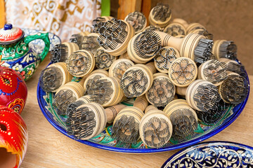 Bread stamps always decorate the flatbreads. In Uzbekistan, every piece of bread is always given a...