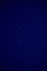 Constellations and various star clusters photographed with wide angle lens.