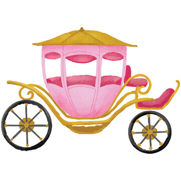 Royal and pink princess Clip art Element Transparent Background