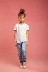 Naklejka premium portrait of a child
