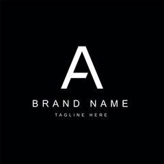 Custom Letter A Logo Design with Vector File