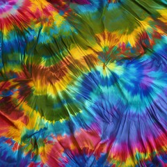 13 Bohemian Tie-Dye: A colorful and bohemian background featuring tie-dye patterns in various shades and hues, perfect for a website with a hippie or free-spirited theme1, Generative AI