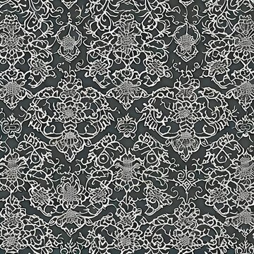 38 Elegant Lace Patterns: A romantic and elegant background featuring lace patterns in soft and delicate textures that create a feminine and sophisticated feel3, Generative AI