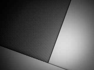 Abstract gradient metal background dark with carbon fiber texture