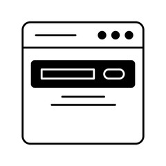 Web search Vector Icon

