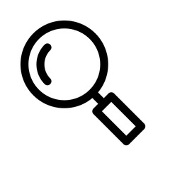 eコマース、検索を表すラインスタイルのアイコン