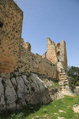 Fototapeta na wymiar jordania castillo de ajlum fortaleza 4M0A0034-as23