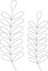 floral, illustration, spring, nature, leaf, flower, design, summer, garden, plant, art