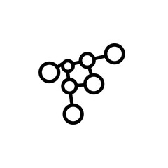 molecule sign symbol vector