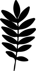 Leaf Silhouette Illustration