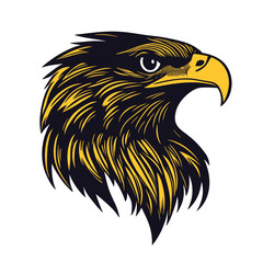 eagle head with good quality design vector illustration