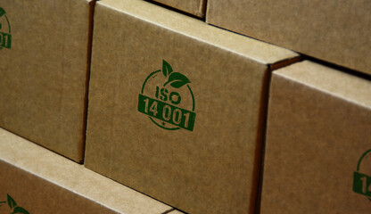 ISO 14001 certified stamp and stamping