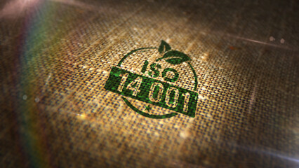 ISO 14001 certified stamp and stamping