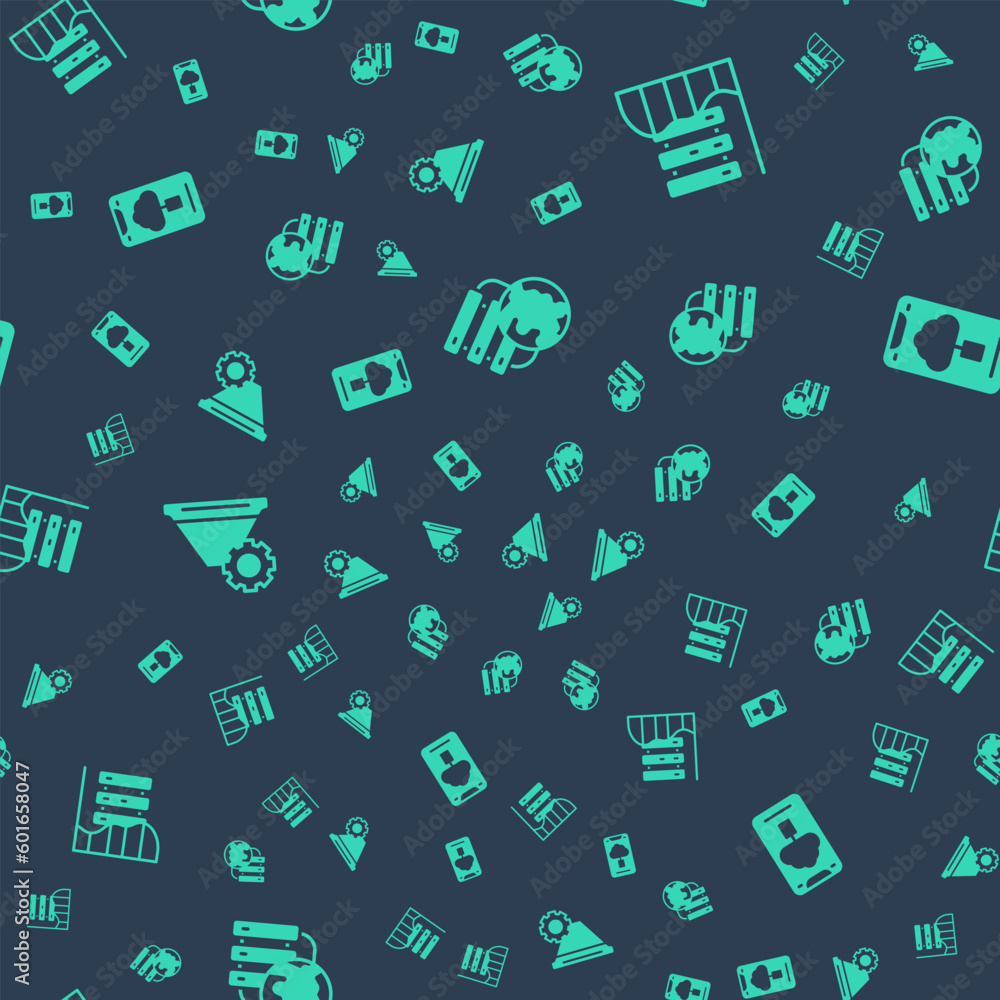 Poster set network cloud connection, server, data, web hosting, filter setting and cloud technology data tr