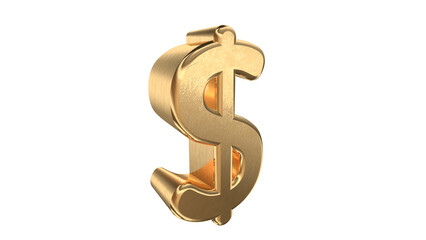 3d icon dollar 