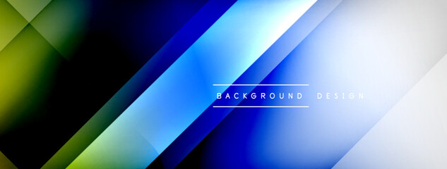 Abstract vector background. Shadow lines and lights with round elements and circles composition. Vector Illustration For Wallpaper, Banner, Background, Card, Book Illustration, landing page