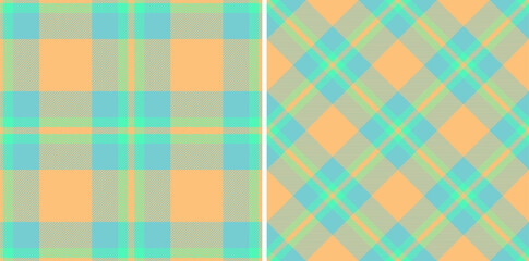 Texture check fabric. Pattern textile tartan. Vector seamless background plaid.