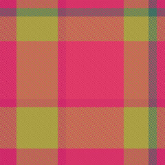 Textile seamless texture. Check fabric pattern. Plaid vector background tartan.