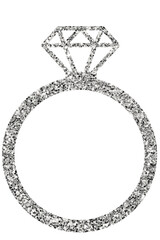 Silver Ring Brilliant icon