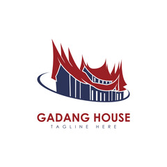 gadang house logo design