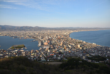 Scenic view of Hakodate, Hokkaido