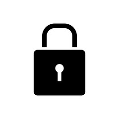 Padlock icon vector design templates