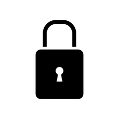 Padlock icon vector design templates
