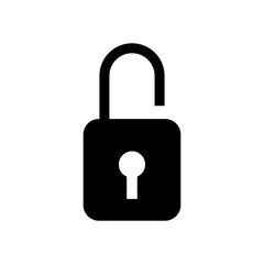 Padlock icon vector design templates