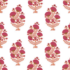 Digital Textile Design and Beautiful ethnic and Mughal art Pattern and motif, digital print 