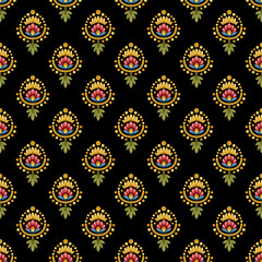 seamless pattern with flowers