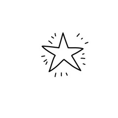 Doodle star