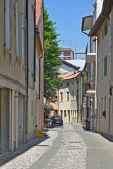 Castelfranco Veneto, le strade della città vecchia - Treviso
