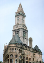The Custom House Tower in Boston Massachusetts